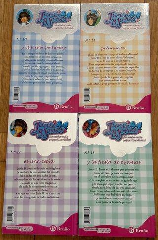 Lote de 15 libros de la colección Junie B. Jones.