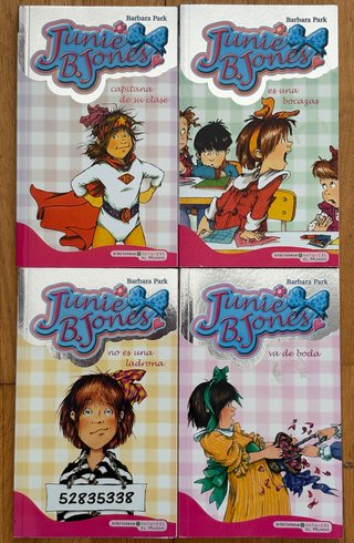 Lote de 15 libros de la colección Junie B. Jones.