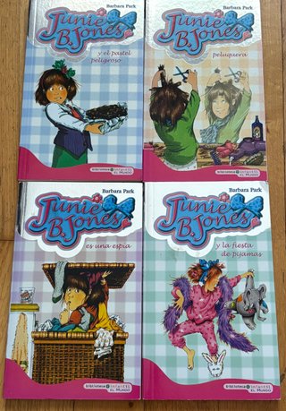 Lote de 15 libros de la colección Junie B. Jones.