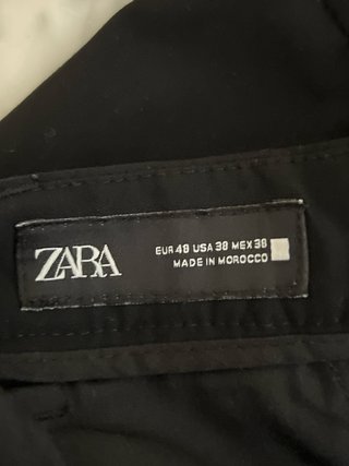 Traje Negro Zara Talla XL