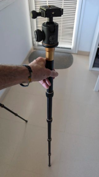 Trípode de fotografía profesional