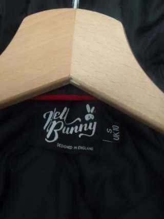 Hell Bunny Abrigo Rojo Invierno