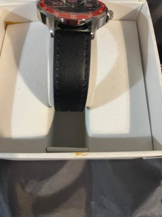 Reloj Viceroy Negro y  Pulsera de cuero