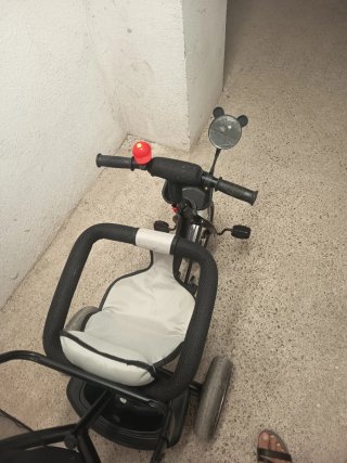 Triciclo para niños con capota
