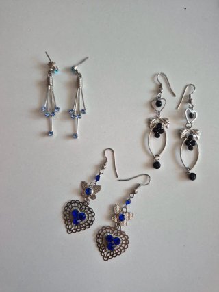 3 Pares Pendientes Largos
