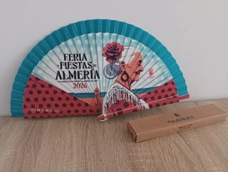 Abanico Feria Fiestas Almería 2026