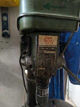 Taladro de pie industrial