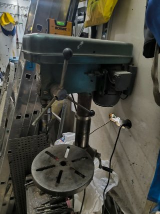 Taladro de pie industrial