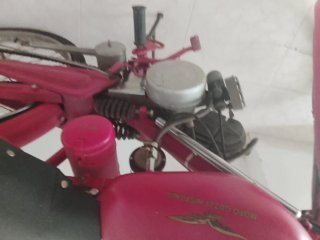 Moto Guzzi 49 Moped Roja