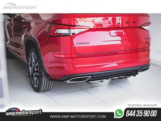 AÑADIDO DE DIFUSOR SKODA KODIAQ 2016-- NEGRO BRILLO