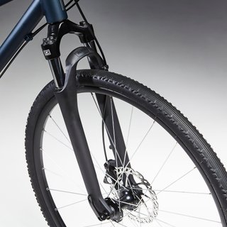 Bicicleta de trekking 28 pulgadas aluminio monoplato 9V