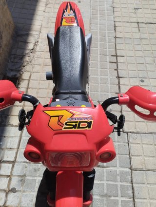 Feber Cross 400F Motocross Roja y Negra