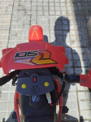 Feber Cross 400F Motocross Roja y Negra