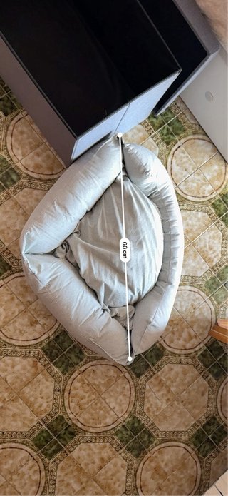 Cesta para mascota reversible y desfundable