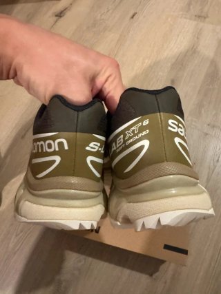 Salomon Talla 43 Deportivas Marrones/Verdes