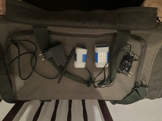 Barco cebador camuflaje