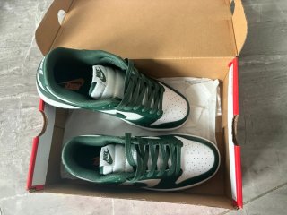 Nike Dunk Low Verde/Blanco Talla 38