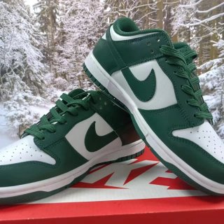 Nike Dunk Low Verde/Blanco Talla 38