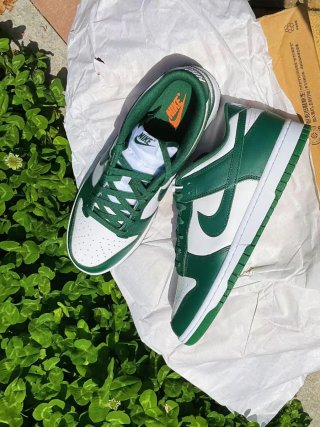 Nike Dunk Low Verde y Blanco Talla 36