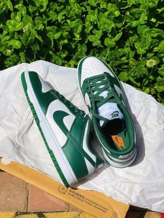 Nike Dunk Low Verde y Blanco Talla 36