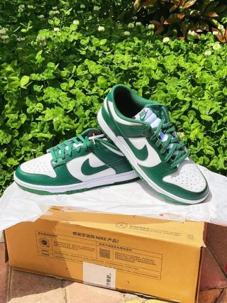 Nike Dunk Low Verde y Blanco Talla 36
