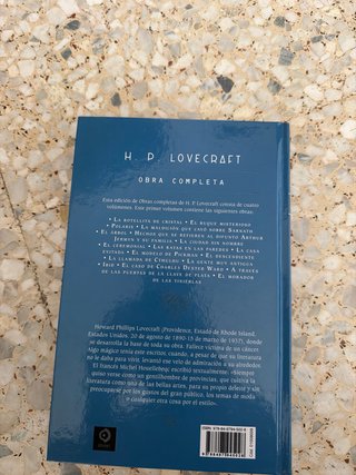 H.P. Lovecraft obra completa
