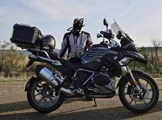 BMW R1200GS 2018 Gris chocolates