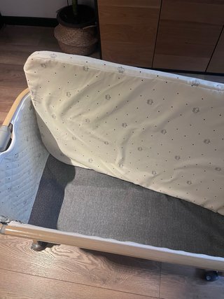 Minicuna bebé portatil como nueva