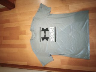 Camiseta Under Armour Talla L Azul Claro