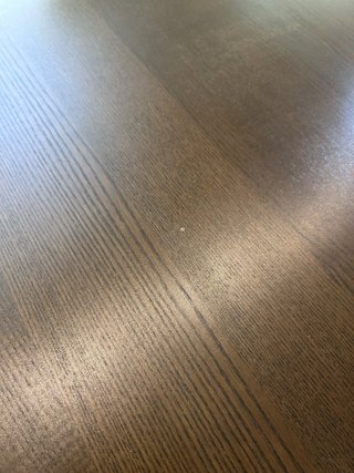Mesa extensible Ikea Bjursta + 4 sillas tapizadas