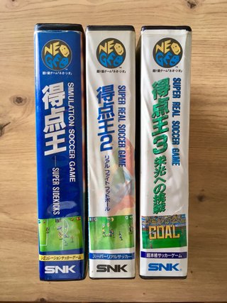 Colección SNK Super Sidekicks Neo Geo AES