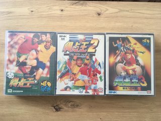 Colección SNK Super Sidekicks Neo Geo AES