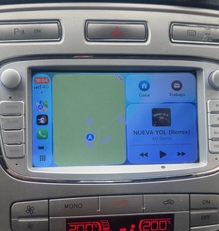 Radio GPS con CarPlay y Android Auto