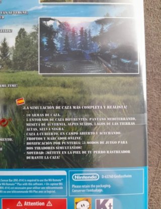 PRECINTADO.Juego Wii U Hunter's Trophy2+2 pistolas