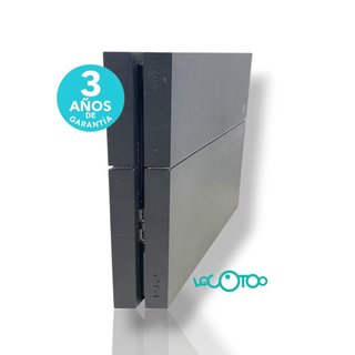 Sony PS4 Negra + Mando + 3 Años Garantía
