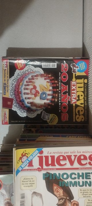 Vendo 193 comics de la revista el jueves en buen