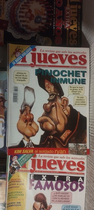 Vendo 193 comics de la revista el jueves en buen