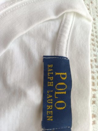 Camiseta Polo Ralph Lauren Blanca Talla S