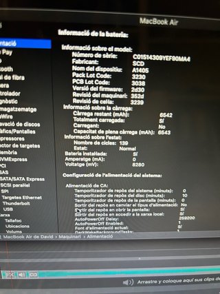 MacBook Air 2014 Plata