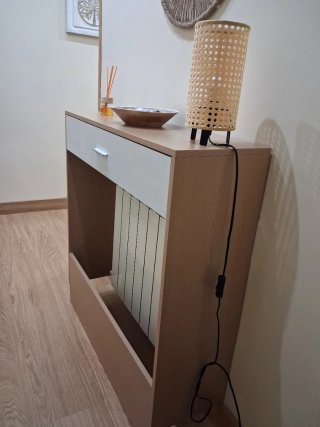 Mueble recibidor con cajón