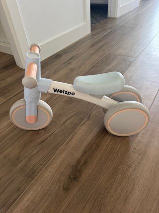 Bicicleta infantil Welspo 4 ruedas