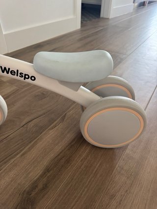Bicicleta infantil Welspo 4 ruedas