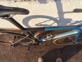 Bicicleta Isaac Montada en 105 Electrónico
