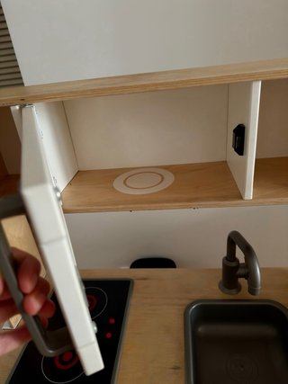 Cocinita de madera Ikea