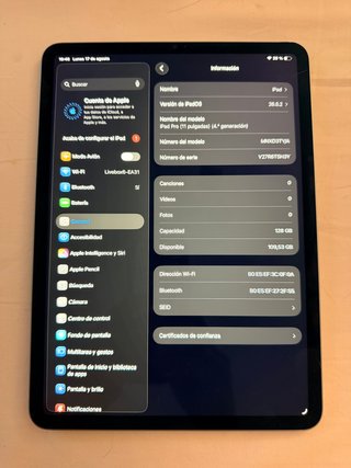 iPad Pro 4th Generación Plata
