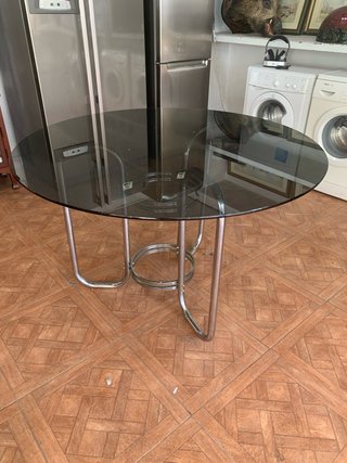 Mesa y 4 Sillas Arflex Años 70