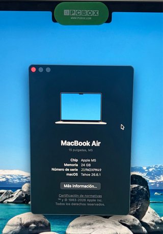 MacBook Air M5 15 24GB RAM 1TB Plata