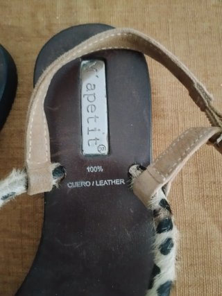 Sandalias Epetite Animal Print