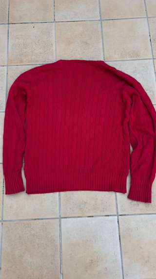 Polo Ralph Lauren Jersey Rojo Cable Knit