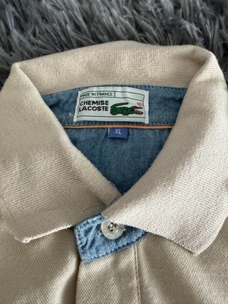Polo Lacoste Vintage Made in France XL